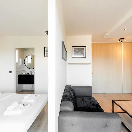 Sweety- Ideal Couple Moderne 2p, Vue Mer, Parking, Clim Αντίμπ
